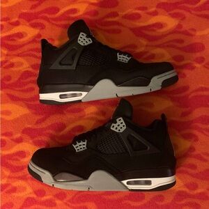Air Jordan 4 retro “black canvas”